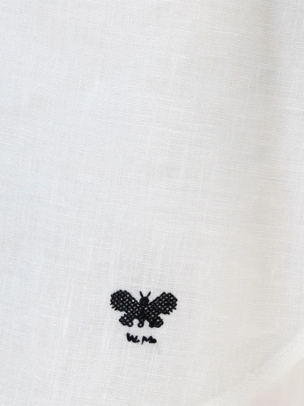 Weekend Max Mara Werner button-up blouse met lange mouwen Wit