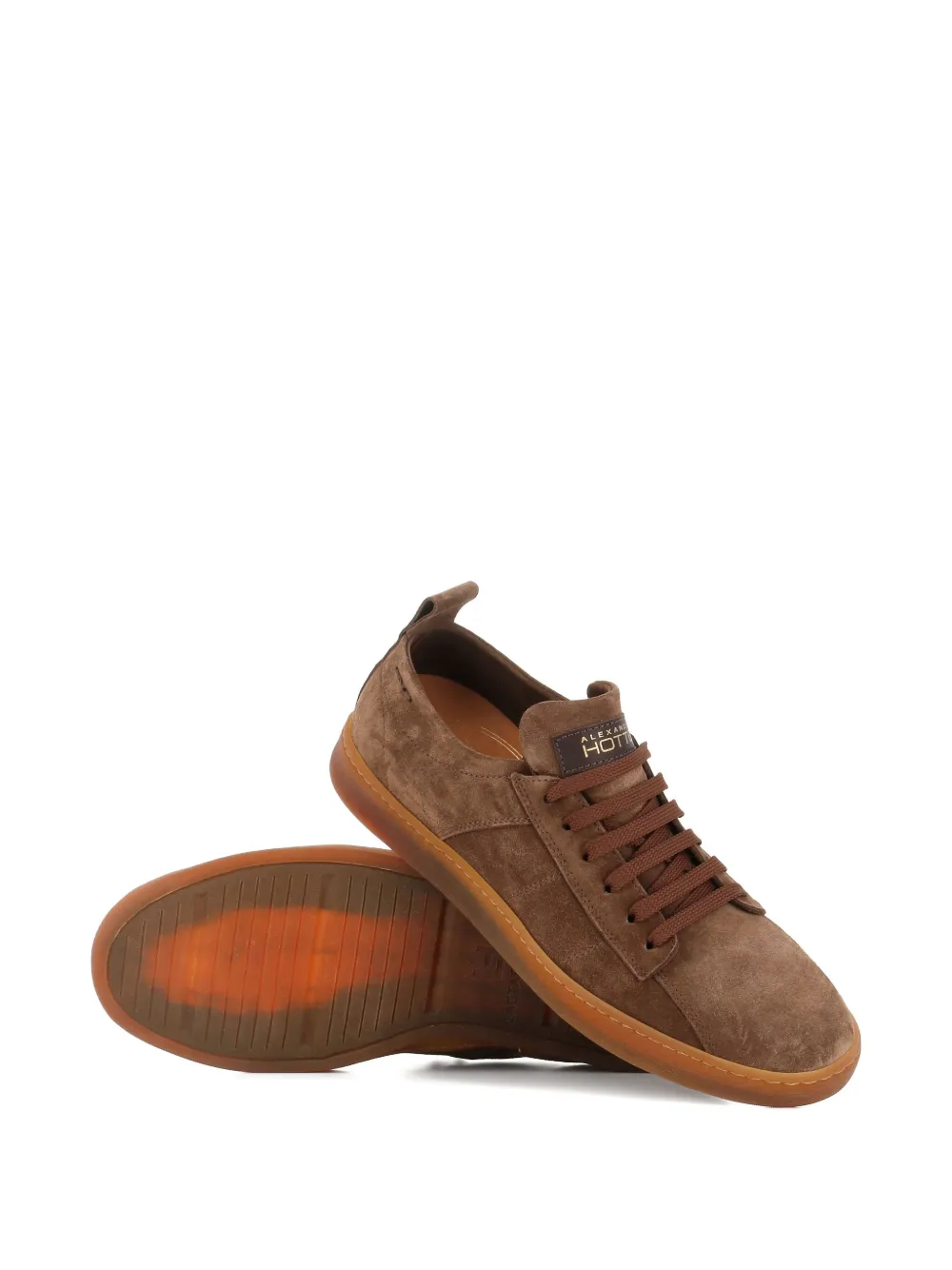 Alexander Hotto suede sneakers Brown
