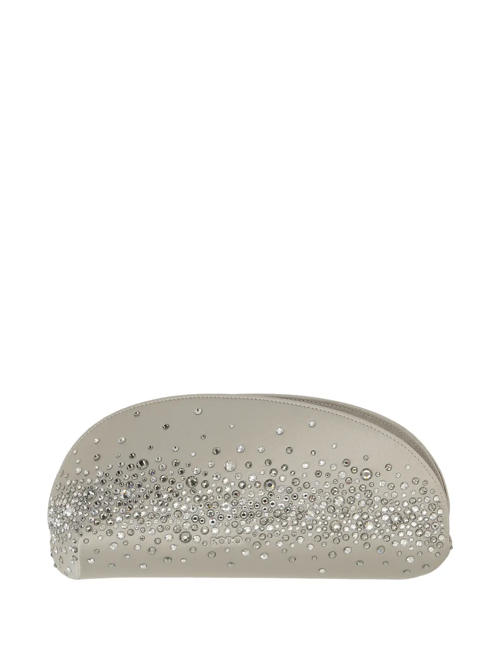 Rodo rhinestone-embellished clutch bag | Grey | Image 1