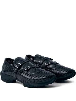 Kiko Kostadinov レザーローファー | ブラック | FARFETCH JP