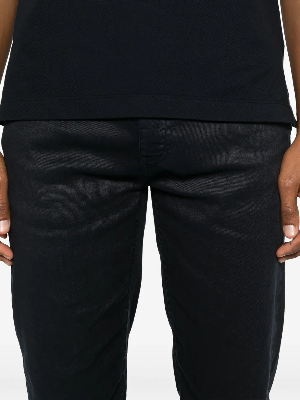 Zegna Katoenen broek Blauw