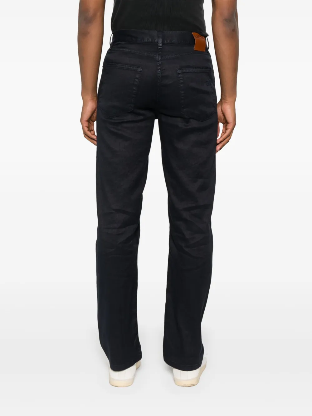 Zegna Katoenen broek Blauw