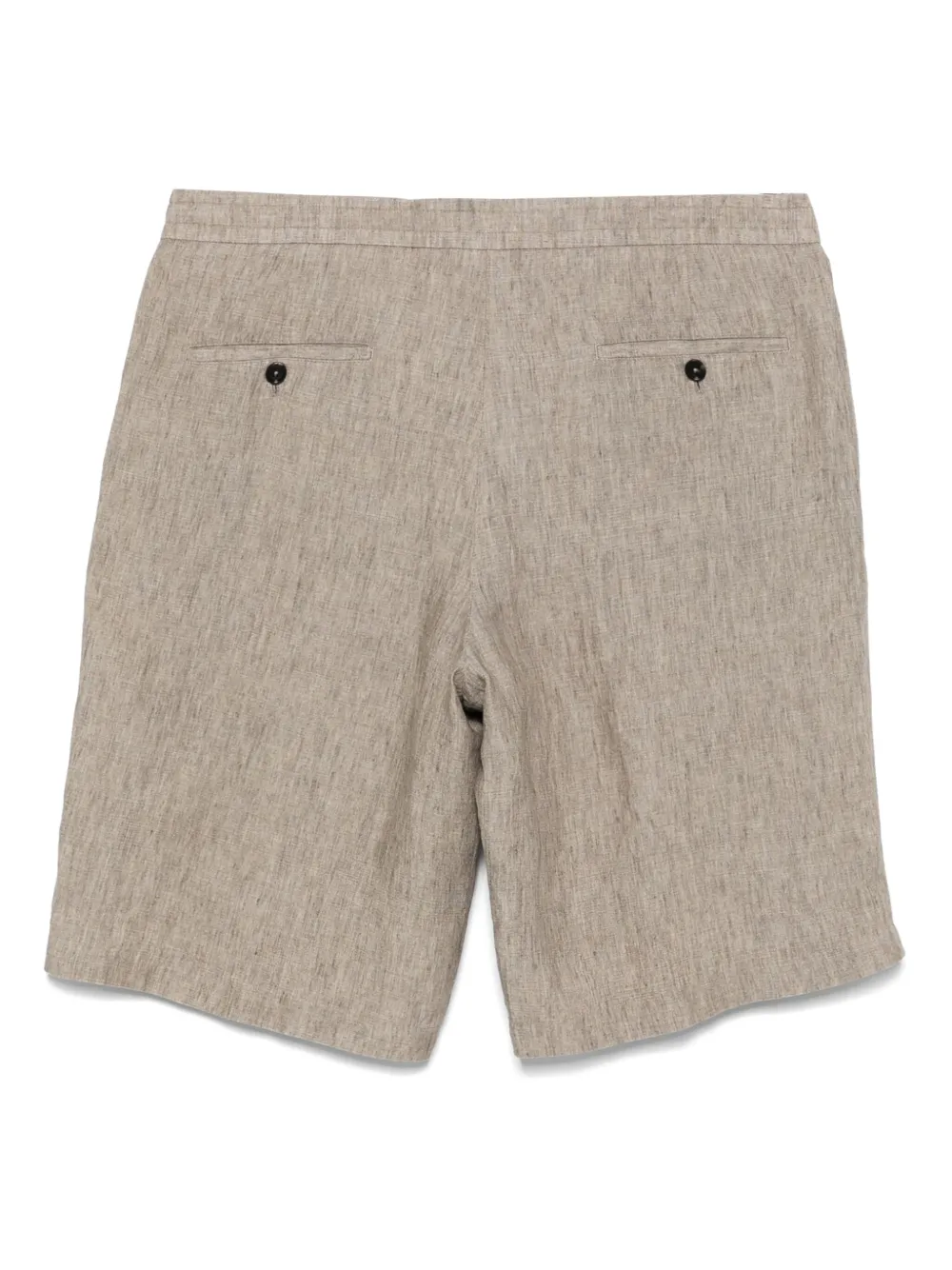 Zegna linen shorts - Bruin