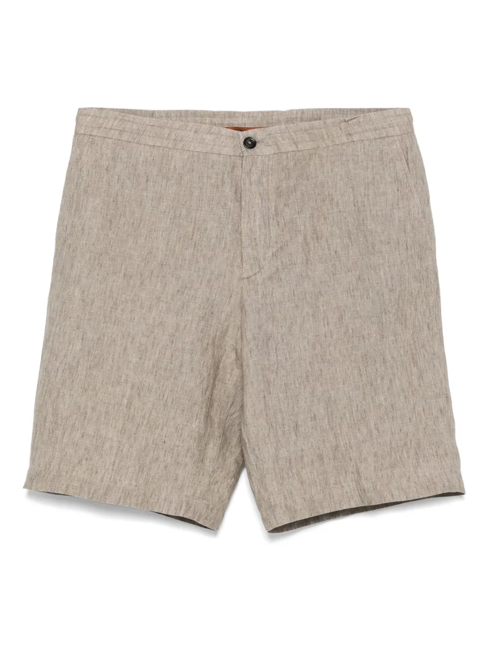 Zegna Linnen shorts Bruin