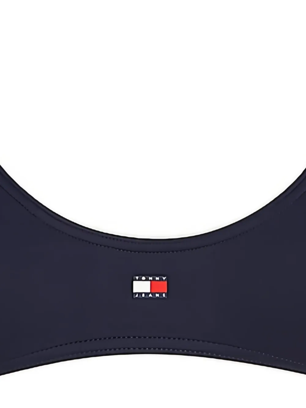 Tommy Jeans Bikinitop met logoprint Blauw