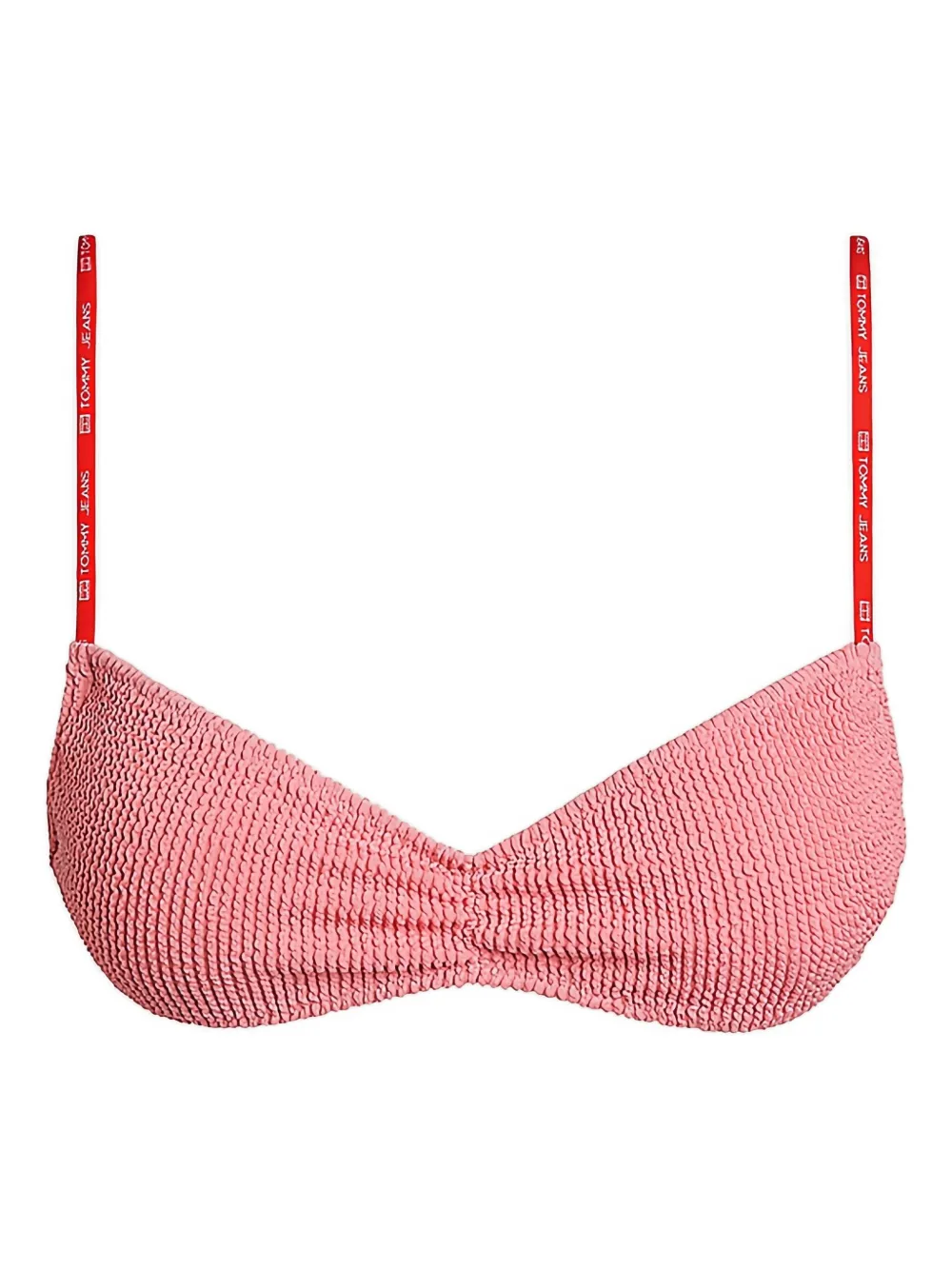 Tommy Hilfiger Seersucker bikinitop Roze