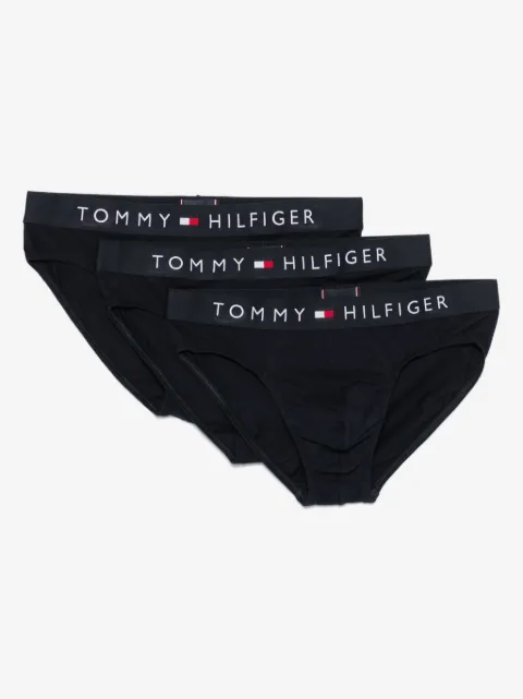 Tommy Hilfiger logo-print briefs (pack of three)