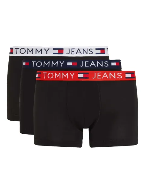 Tommy Jeans set de  tres bóxeres con logo en la pretina