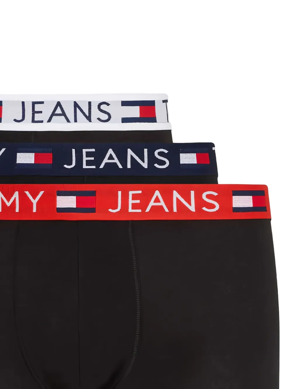 Tommy Jeans Boxershorts met logoband Zwart