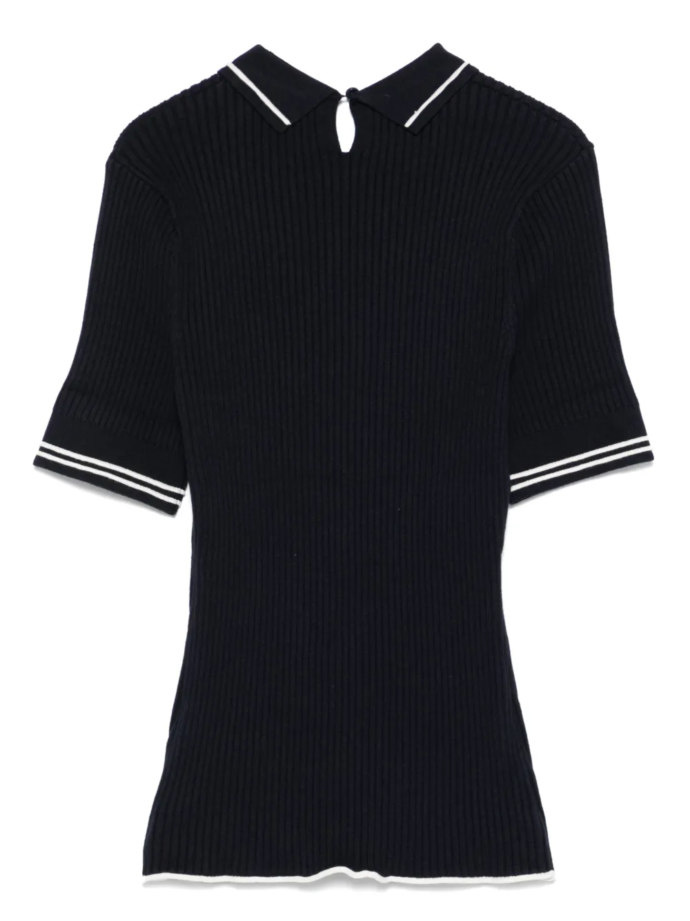 Tommy Hilfiger Polotop met logo - Blauw