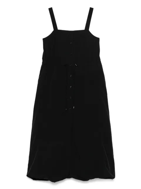 Juun.J drawstring-waits midi dress