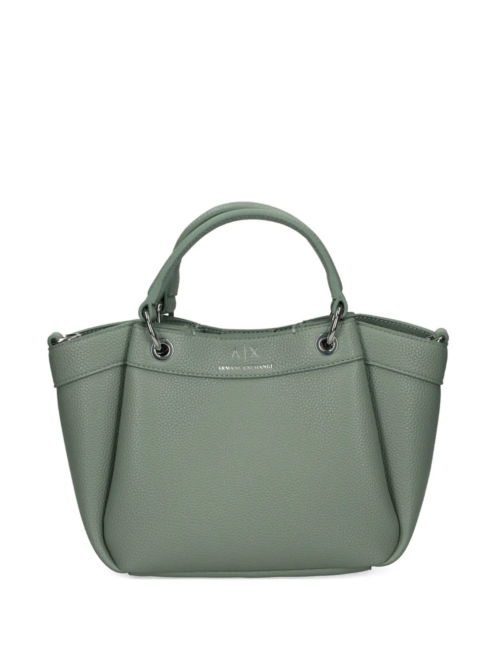 Armani Exchange ロゴ トートバッグ - グリーン Armani Exchange ロゴ トートバッグ - グリーン