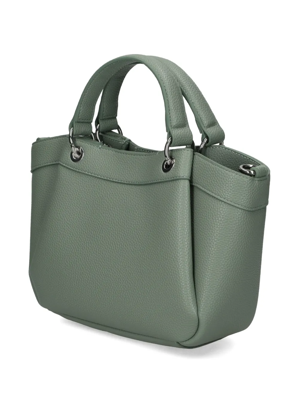 Armani Exchange Shopper met logoprint - Groen