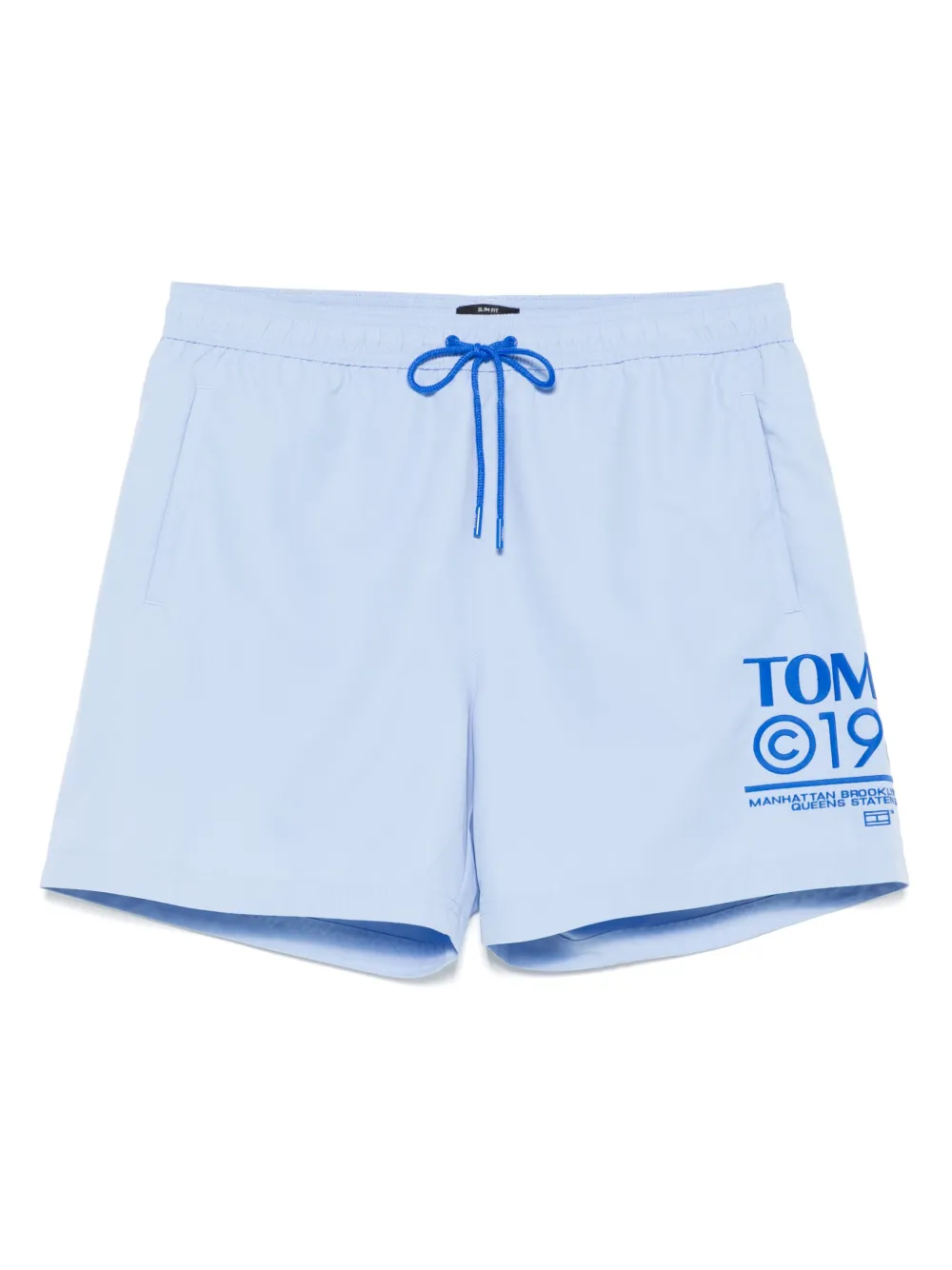 logo-print swim shorts