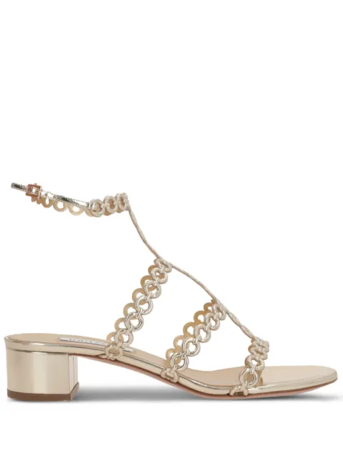 Aquazzura Infinity Chain sandals