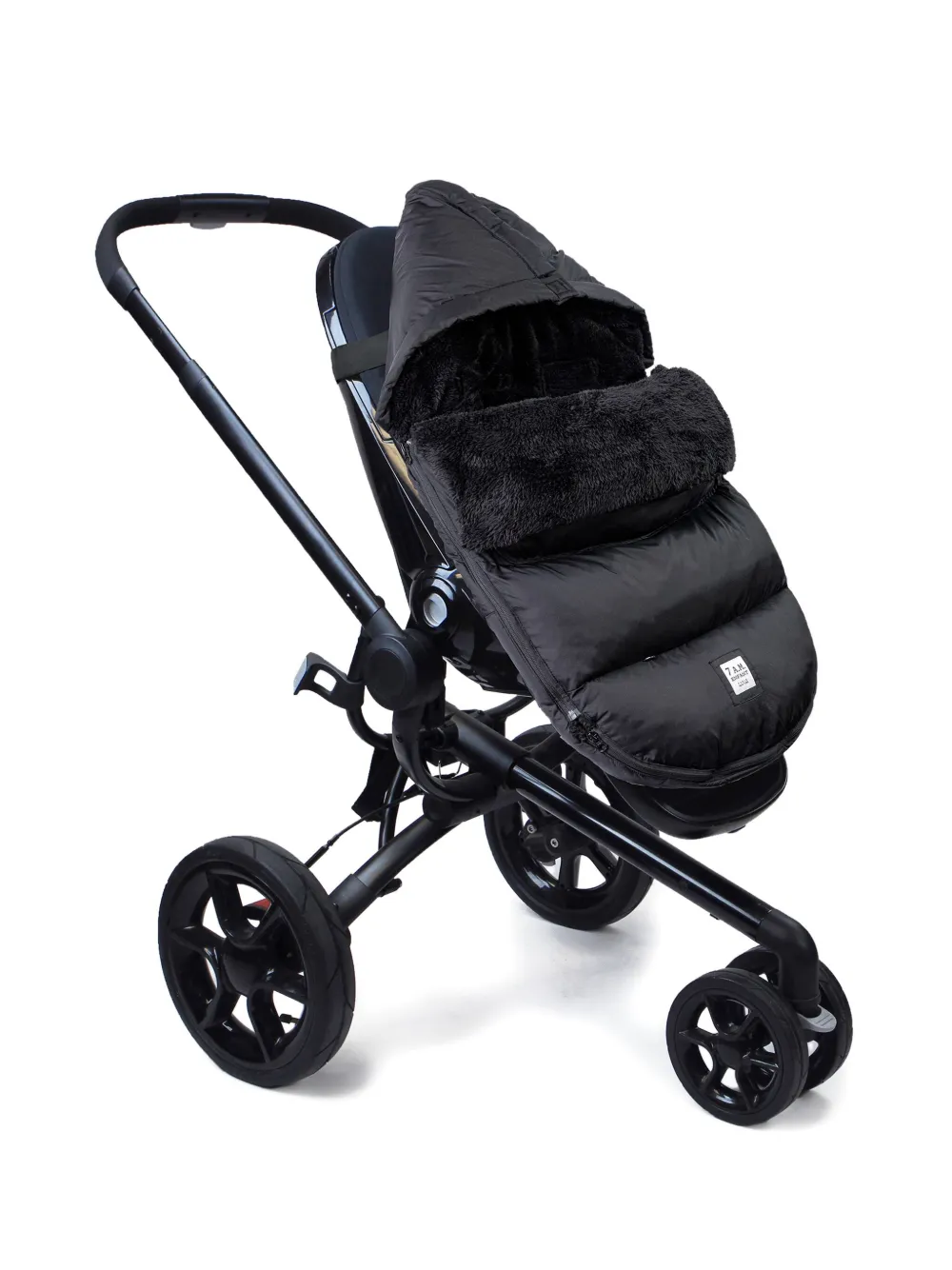 7AM KIDS Footmuff slaapzak Zwart
