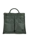 Porter-Yoshida & Co. Tanker square tote bag - Green