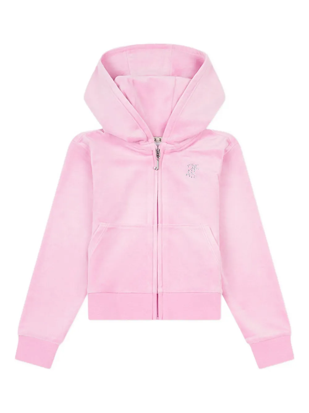 Juicy Couture Kids Trainingspak met logo van studs Roze