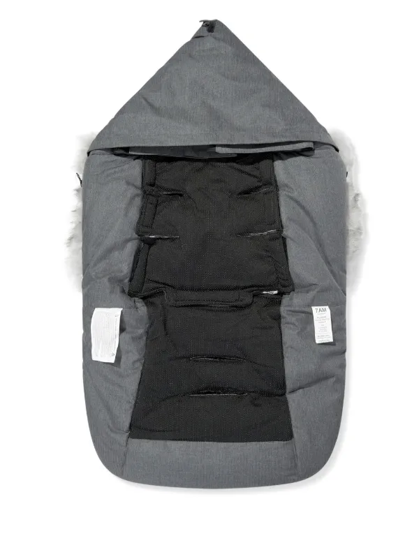 7AM KIDS PlushPOD Sleep Bag Grey FARFETCH IN