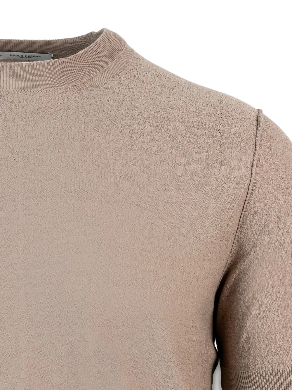 Paolo Pecora Jersey T-shirt Beige