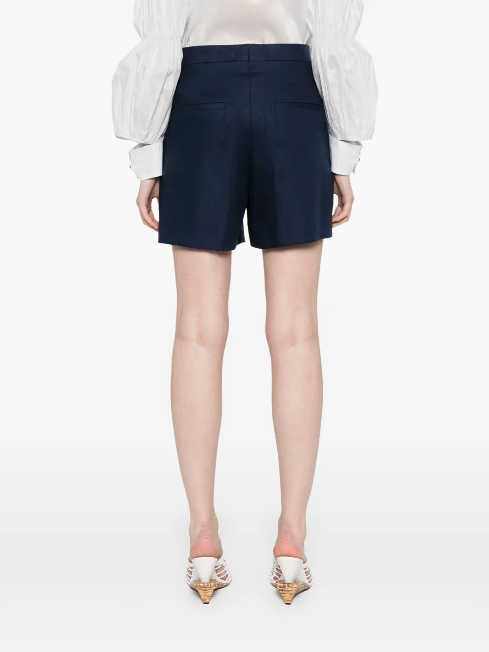 Tagliatore Belle shorts Blauw