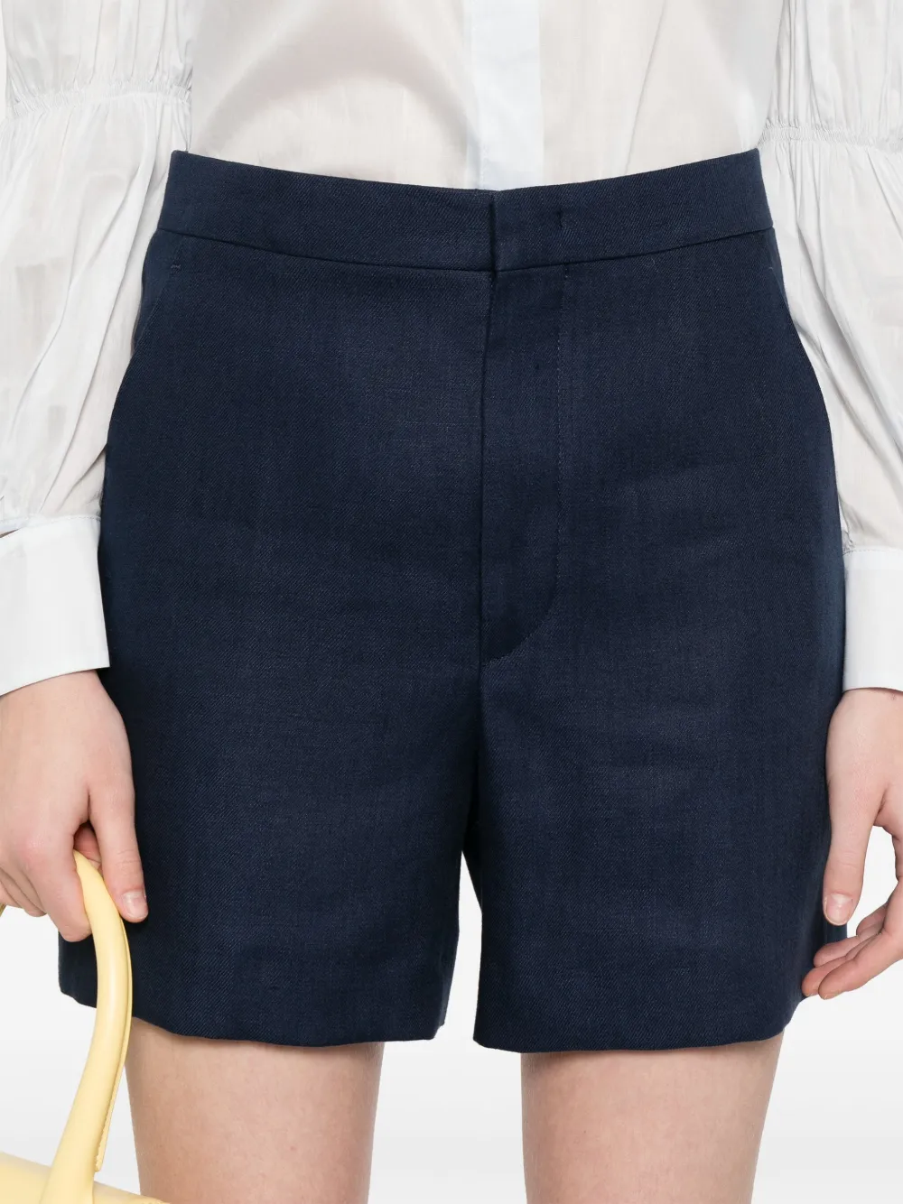 Tagliatore Belle shorts Blauw