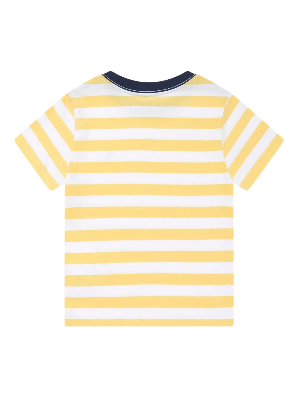 POLO RALPH LAUREN KIDS Gestreept poloshirt Geel