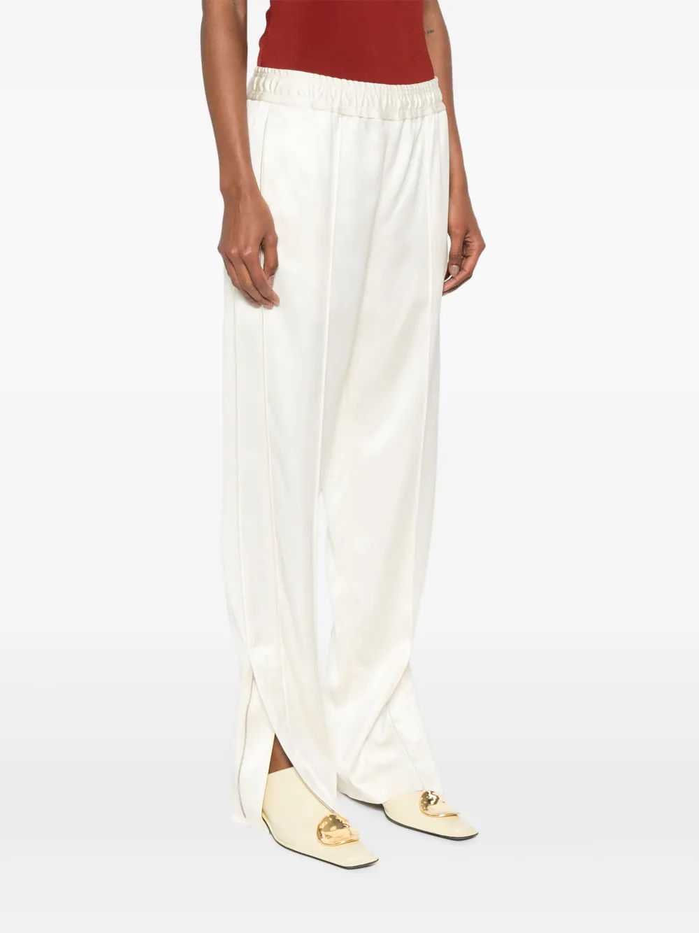 Jil Sander Straight broek Beige