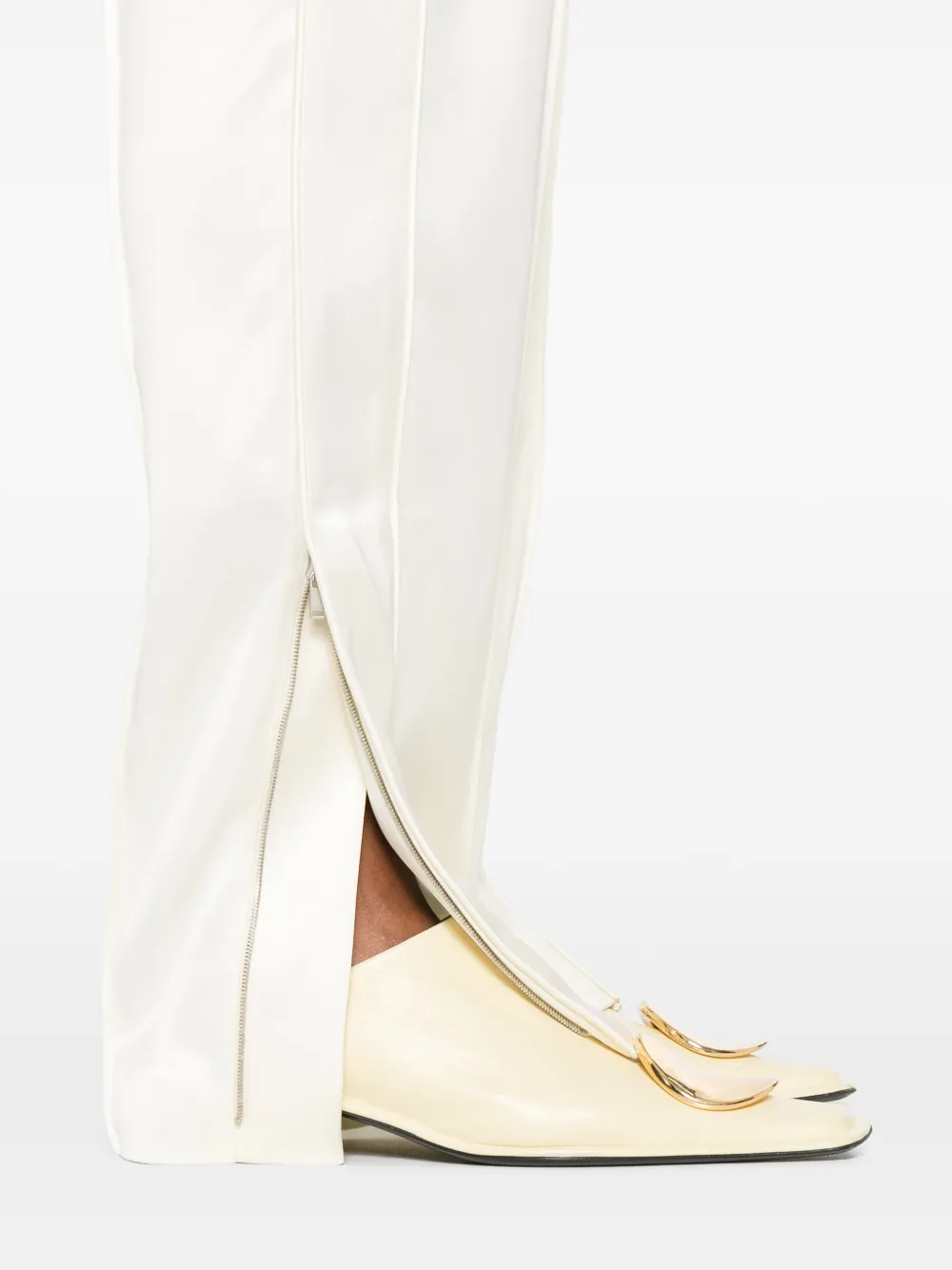Jil Sander Straight broek Beige