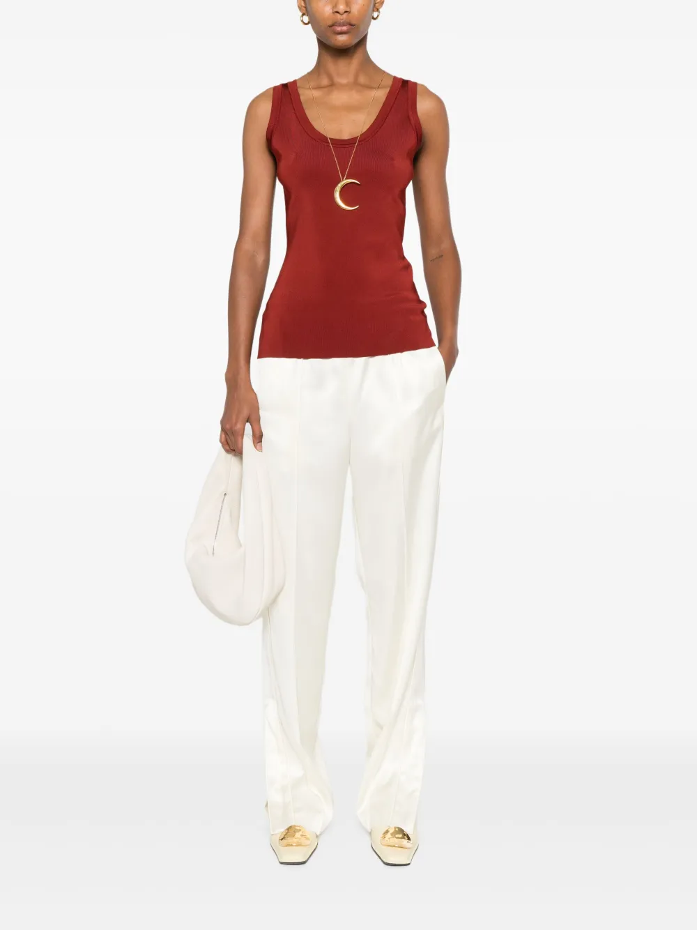 Jil Sander Straight broek - Beige
