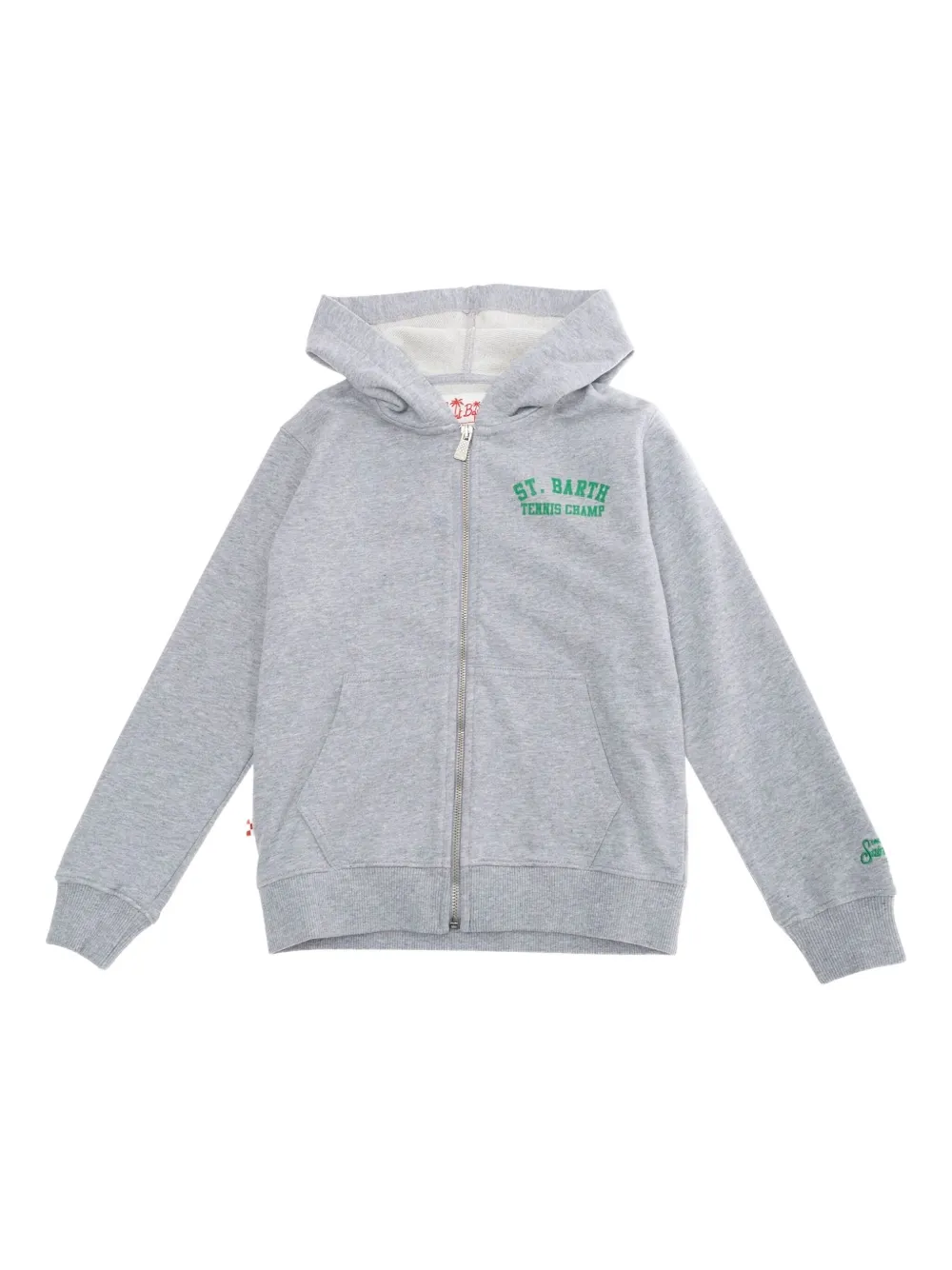 MC2 Saint Barth Kids ロゴ パーカー - グレー MC2 Saint Barth Kids ロゴ パーカー - グレー