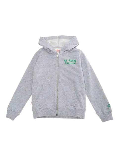 MC2 Saint Barth Kids logo-print cotton hoodie