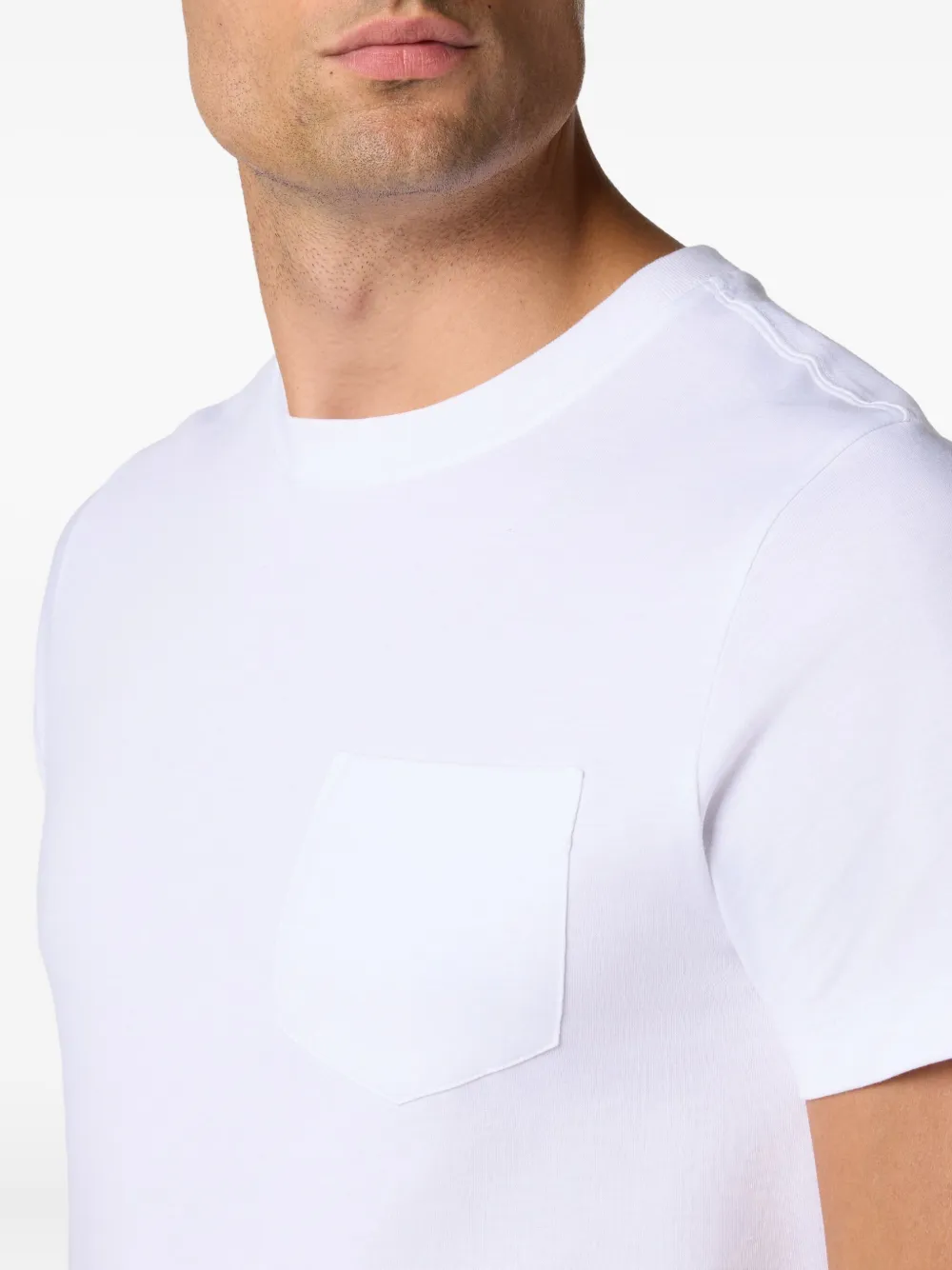 Brooks Brothers Jersey T-shirt Wit