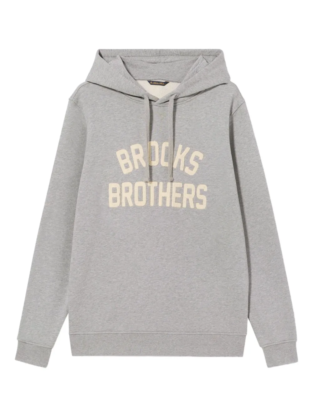 Brooks Brothers Felpa con ricamo - Grigio