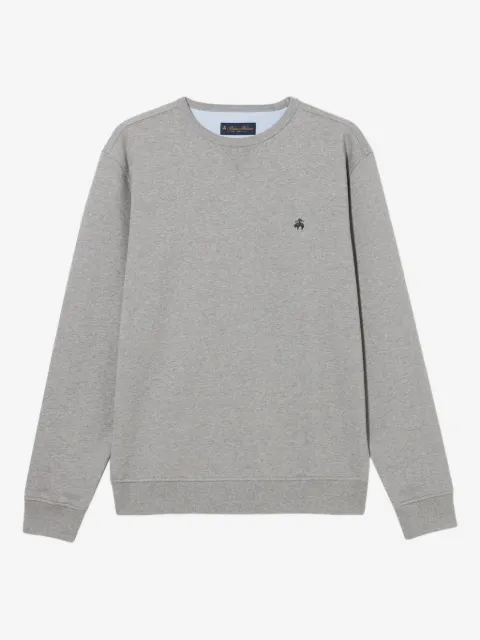 Brooks Brothers logo-embroidered sweatshirt