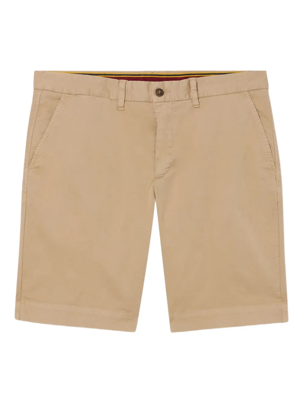 Brooks Brothers Bermuda shorts van stretch-katoen Beige