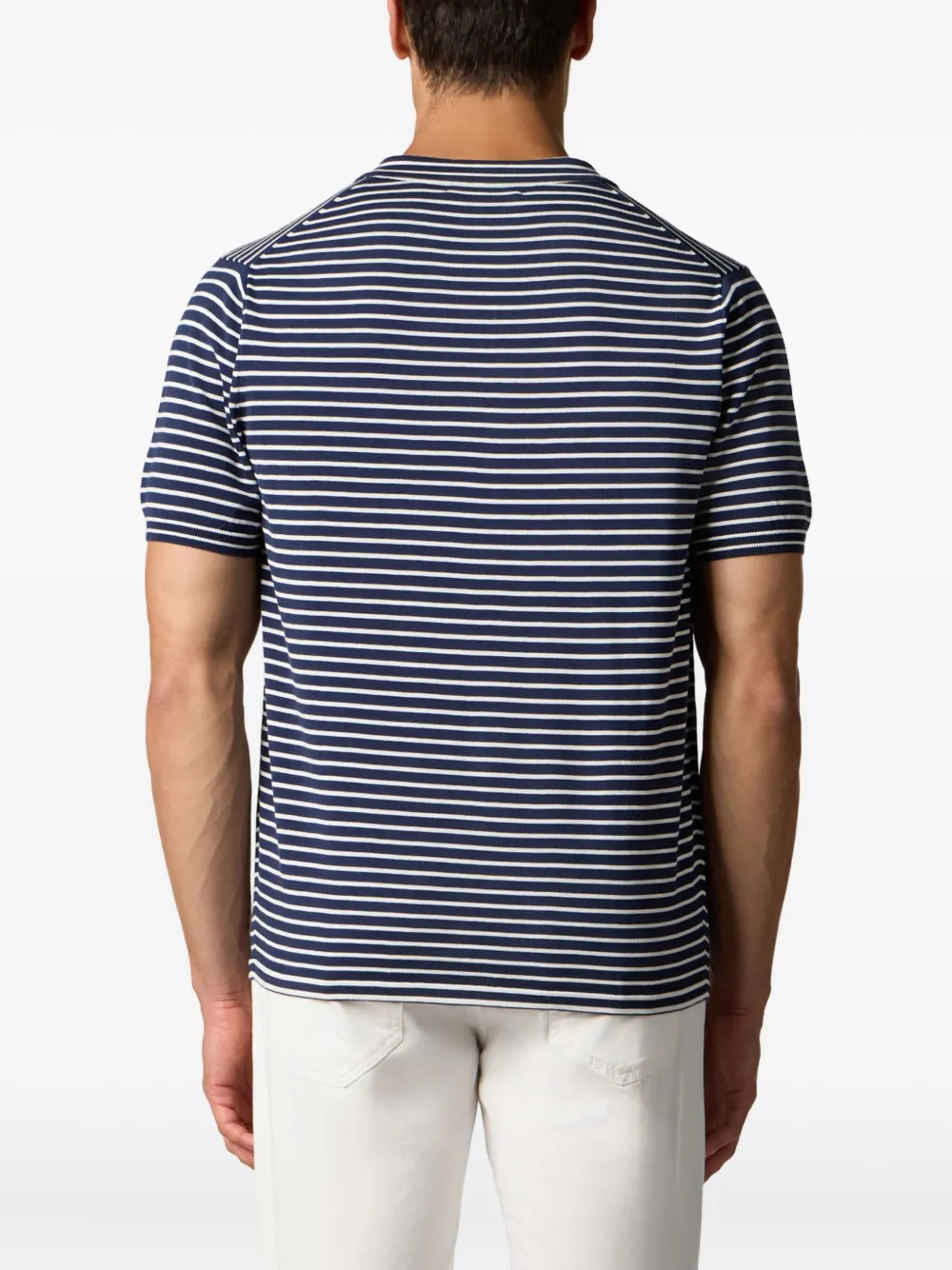 Brooks Brothers Poloshirt van katoenblend Blauw
