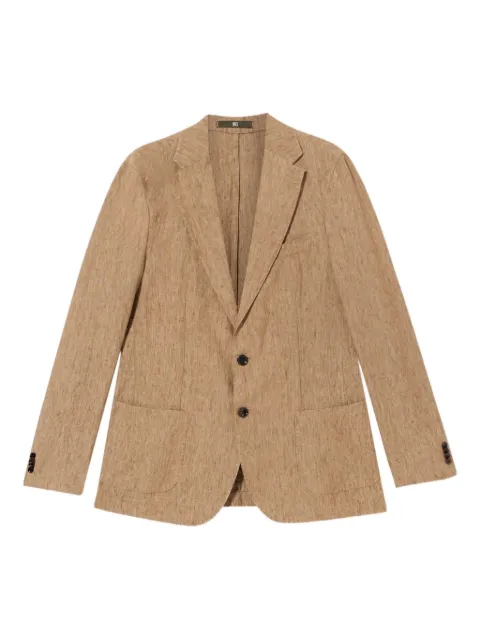 Brooks Brothers linen single-breasted blazer