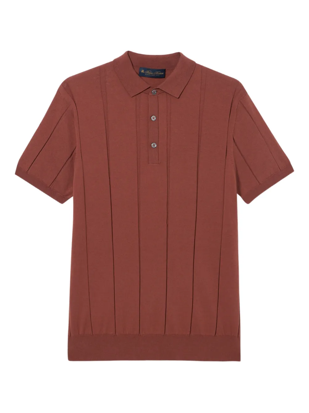 Brooks Brothers Katoenen poloshirt Bruin