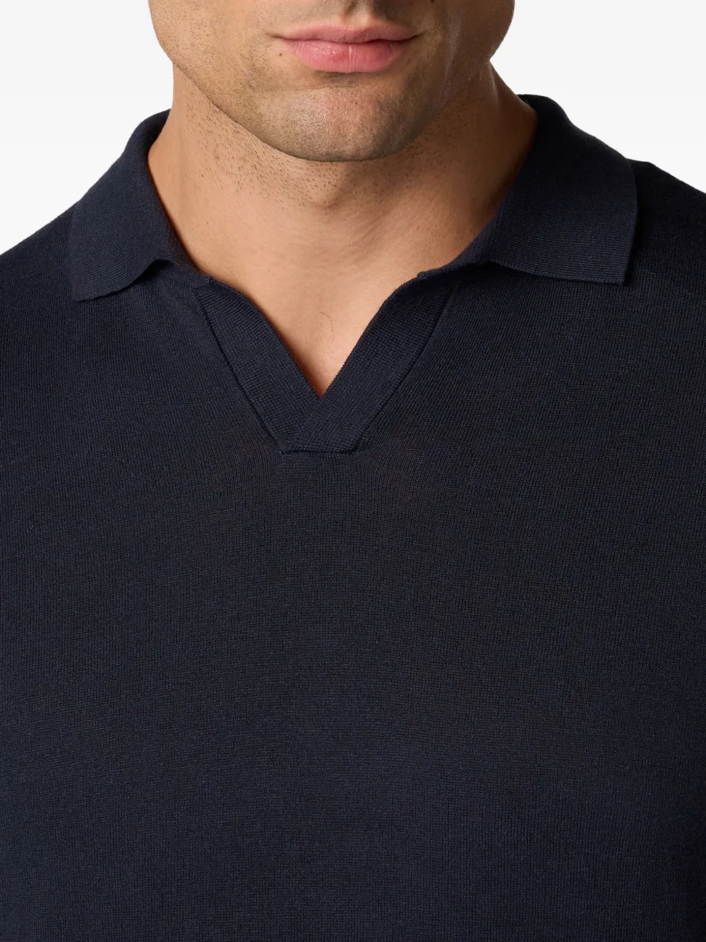 Brooks Brothers Jersey T-shirt Blauw