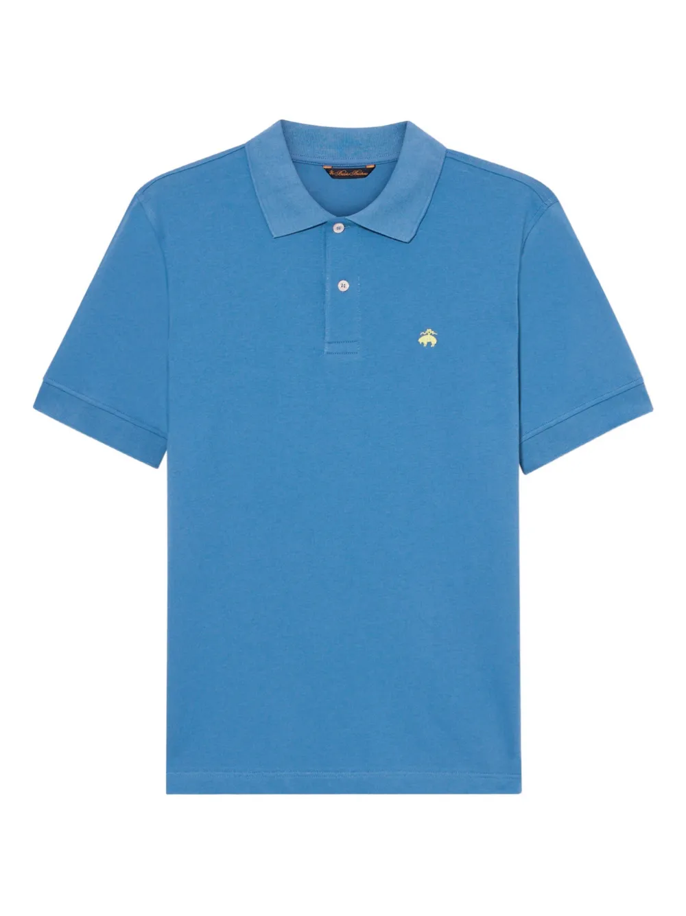 Brooks Brothers Polo in piqué di cotone - Blu