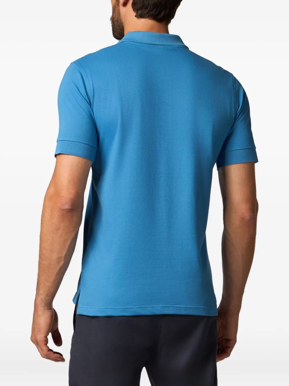 Brooks Brothers Katoenen-piqué poloshirt Blauw