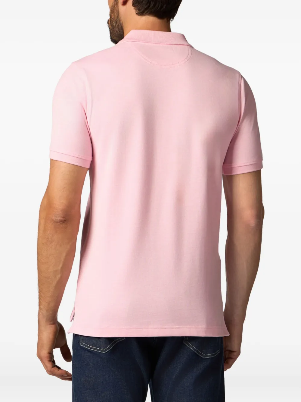 Brooks Brothers Poloshirt met geborduurd logo Roze
