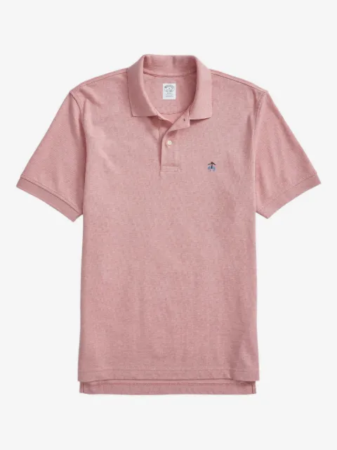Brooks Brothers logo-embroidered polo shirt