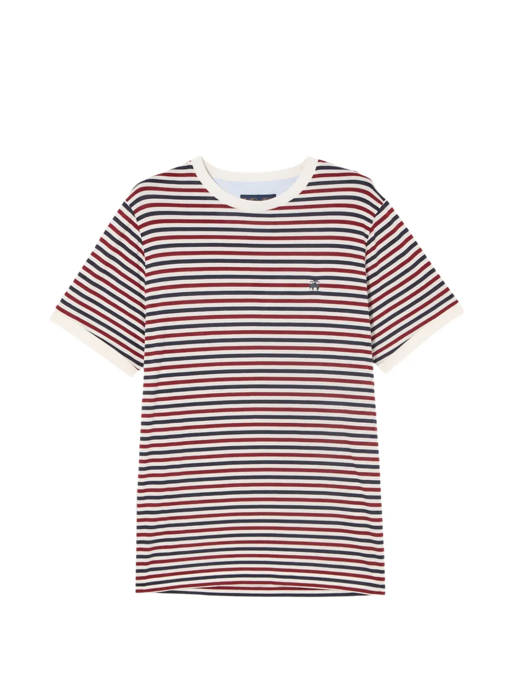 Brooks Brothers T-shirt van katoenblend Wit
