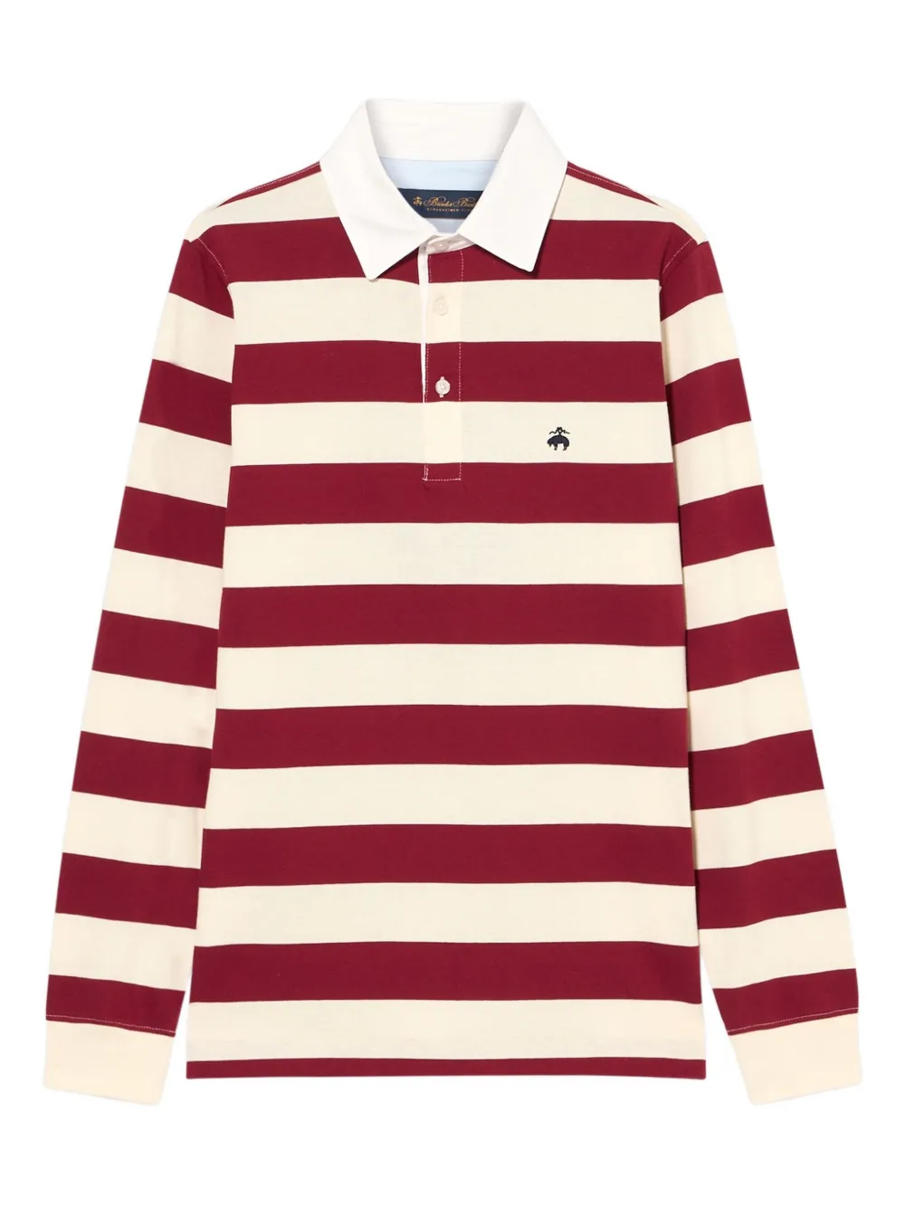 Brooks Brothers Polo a righe in cotone | rosso | Image 1