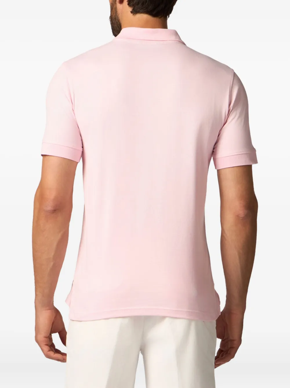 Brooks Brothers Katoenen poloshirt Roze