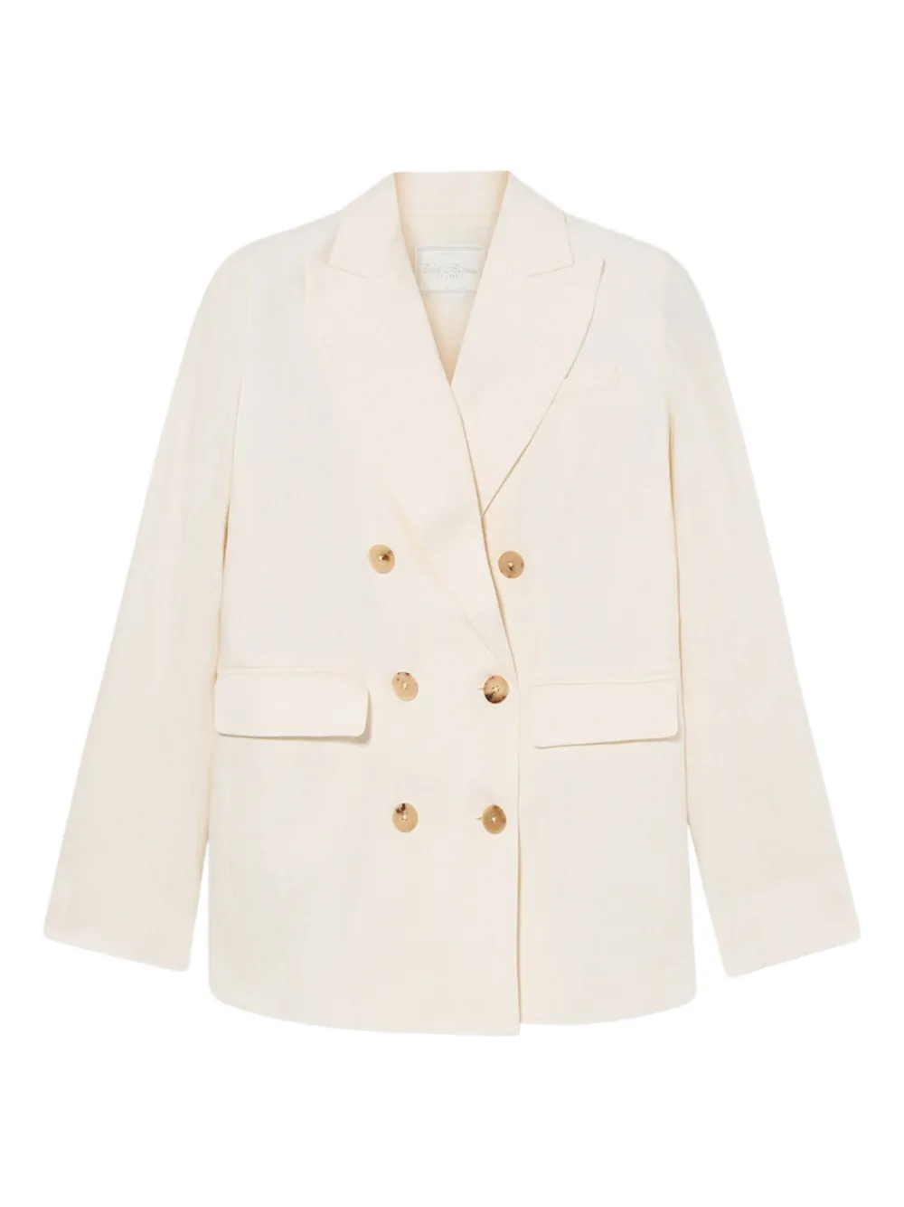 Brooks Brothers Doppelreihiger Blazer - Weiß