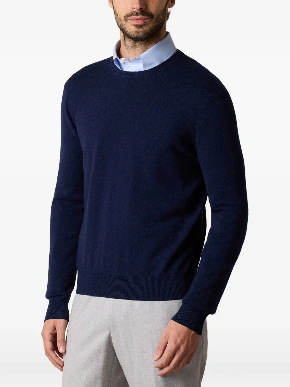 Brooks Brothers Kasjmier trui Zwart