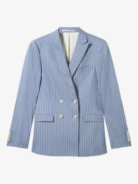 Brooks Brothers Blazer gessato in lino